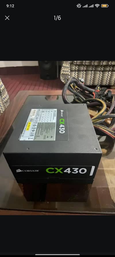 Corsair CX430 Gaming Power Supply (430W) – 10/10 Condition
