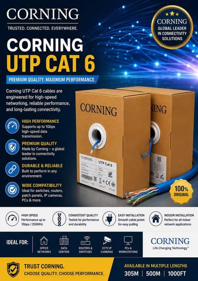 3M/Corning UTP Cat6 cable(0321-8685152)