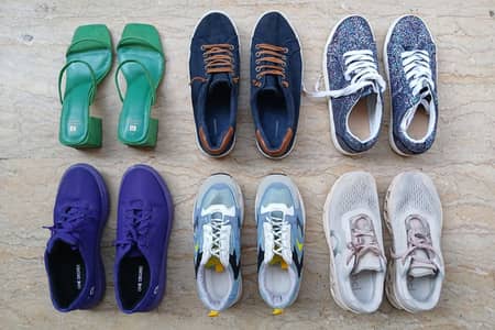Casual + Sports Shoes + Heels