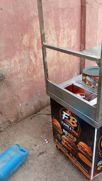 burger stall for sale
