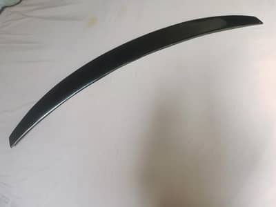 Toyota corolla trunk spoiler black colour