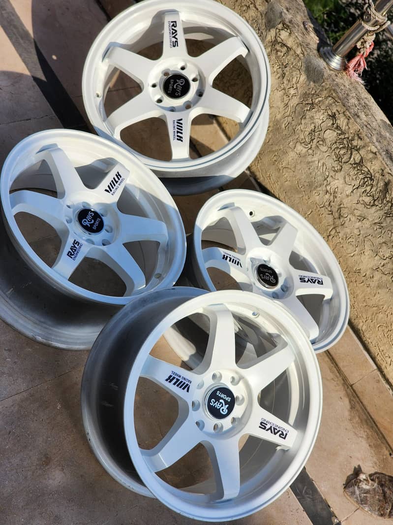 16 inch Rays TE37 4