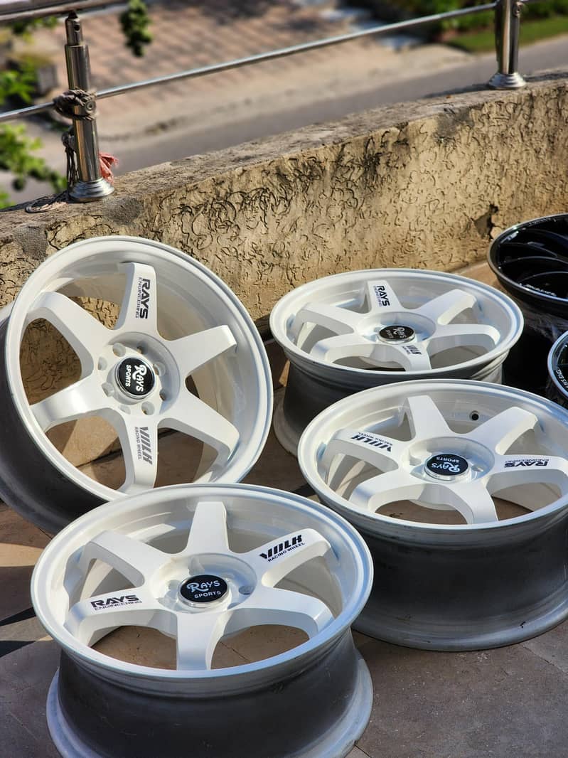 16 inch Rays TE37 5