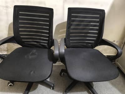 2 computer chairs for sale