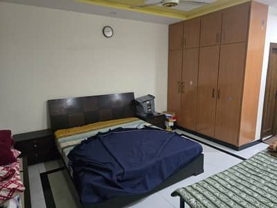 12 Marla Prime Location House Of Ist Floor Consists Of 3 Bedrooms , TV Lounge, DD, Kitchen, With One Car Parking Is Available For Rent.