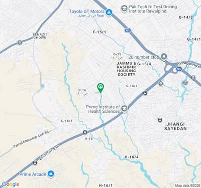 Very Excellent Location, 60 ft wide road, 12 Marla (35x80 ) Residential Plot Available For Sale In The Ministry Of Interior Employees Co-Operative Housing Society (MIECHS) G-16/4, Islamabad