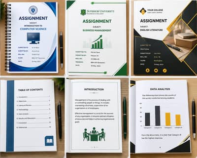  MS Word Assignments  PowerPoint Presentations  PDF Formatting  Ty