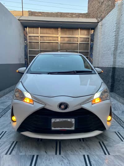 Toyota Vitz 2017/21, auction sheet 4 grade, lift time paid