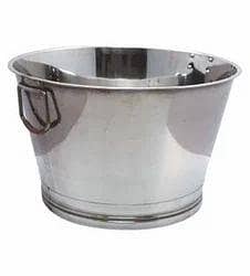 stain less steel water tub