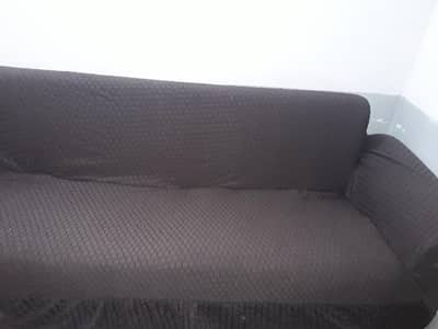 3 seater sofa combed