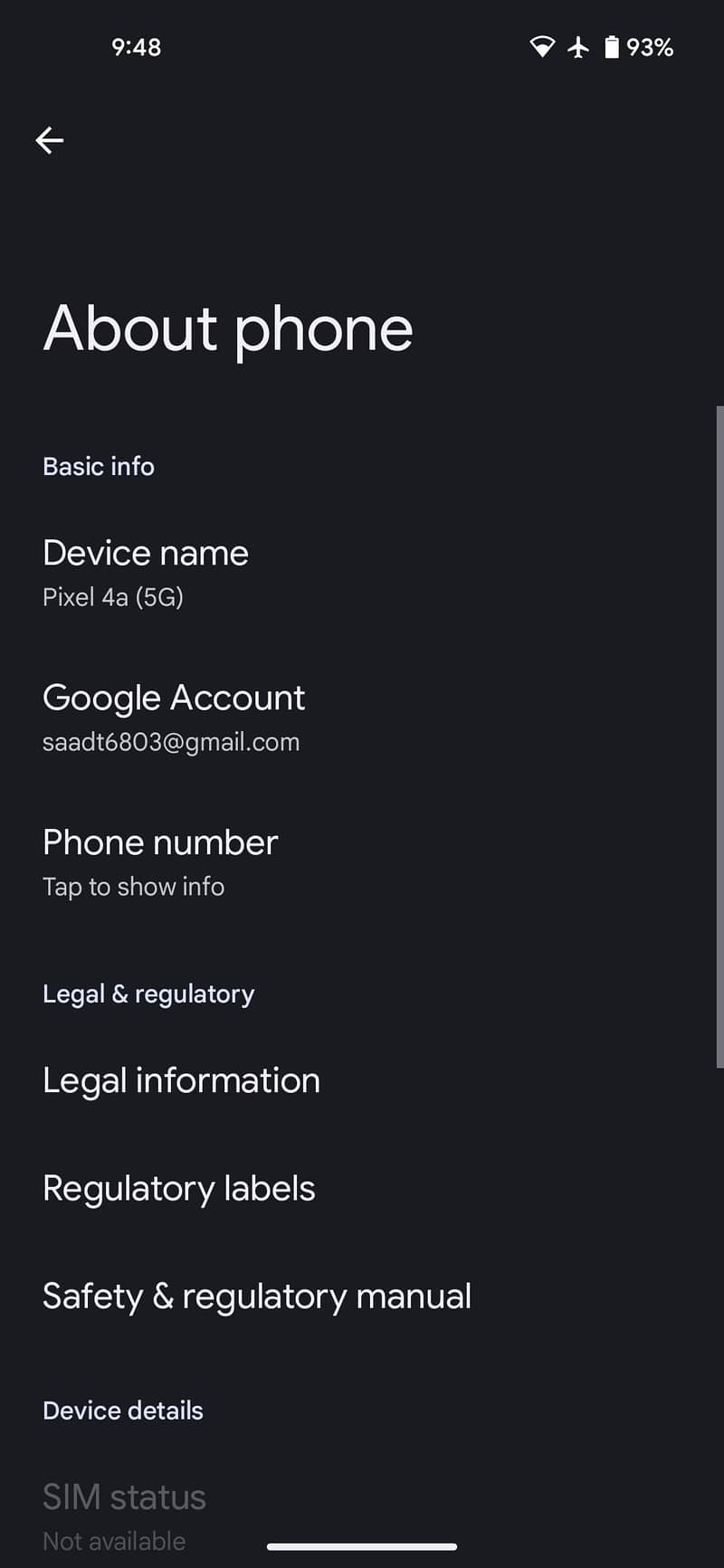 Google Pixel 4a 0