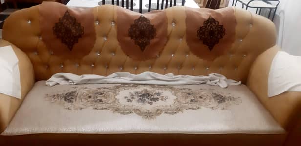 almost brand new sofa set