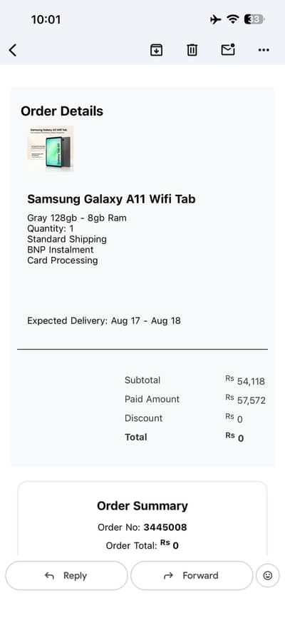 Samsung Galaxy Tab A11 08-128