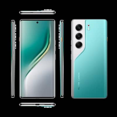 Tecno CAMON 40 Pro (Argent sale) All Ok