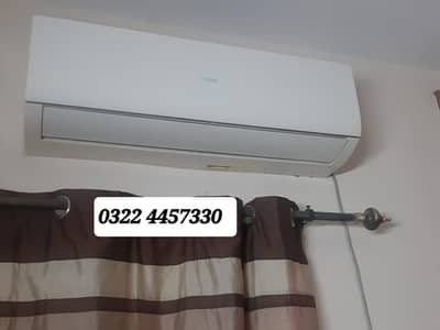 Haier 1.5 Ton , Bohat Kum Use Hua Hai. (Non Inverter )
