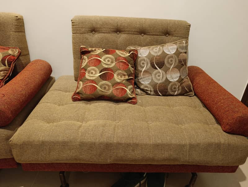 2-seater sofa set 0