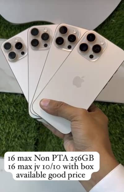 Apple iPhone 16 pro max non pta and jv