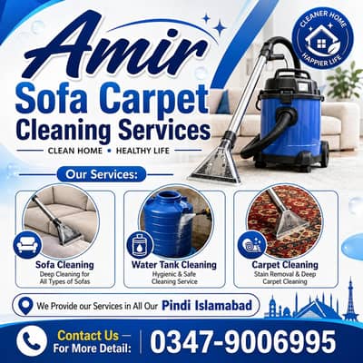 Professional cleaning & Water tank cleaning/Sofa Carpet Cleaning