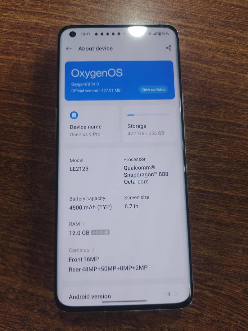 One Plus 9 Pro 1