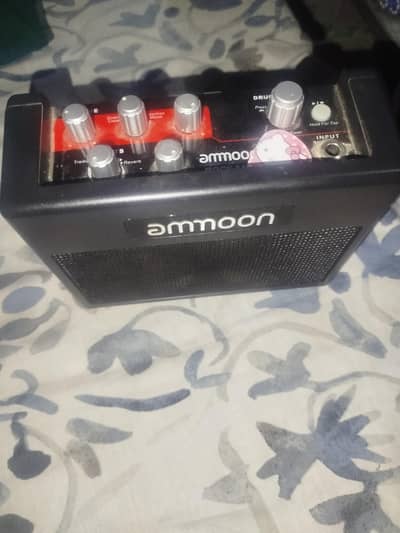 AMMOON POCKAMP mini guitar amp/amplifier. dual speaker