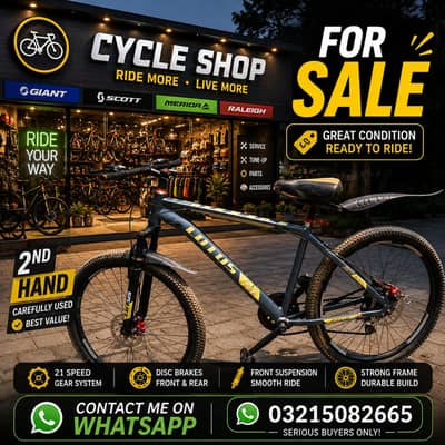 Stylish 26" Mountain Bike – 2nd Hand | Ready to Ride