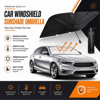 Car Windshield Sun Shade Umbrella
