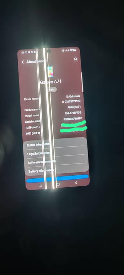 Samsung Mobile A71