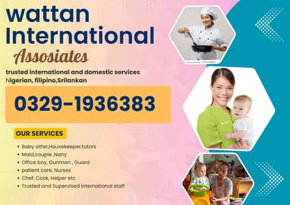 Maid, house maid,Fillipino maid, Nigerian maid, cook,nany avaliable