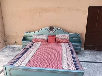 100% Wooden Bed without Press Wood