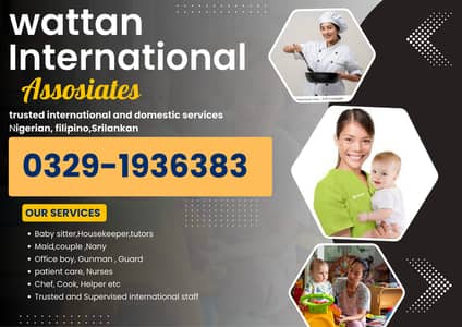Maid, house maid,Fillipino maid, Nigerian maid, cook,nany avaliable