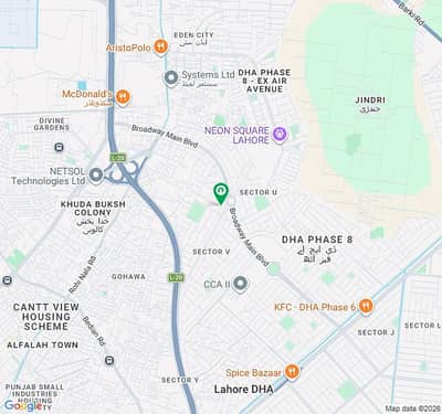 20 Marla Residential Plot In DHA Phase 8 For sale