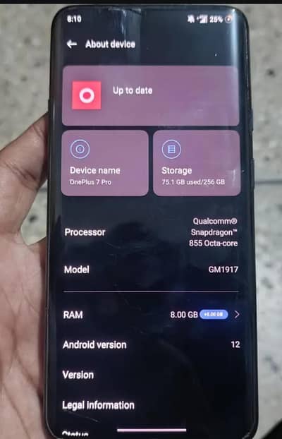 One Plus 7 Pro