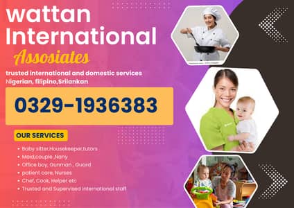 Maid, house maid,Fillipino maid, Nigerian maid, cook,nany avaliable