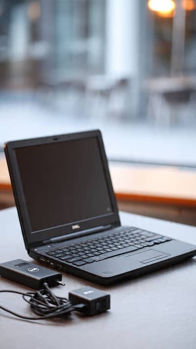 Dell laptop with battery charger