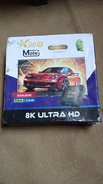 X98Q Android Tv box hai 8g 128g