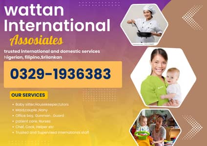 Maid, house maid,Fillipino maid, Nigerian maid, cook,nany avaliable