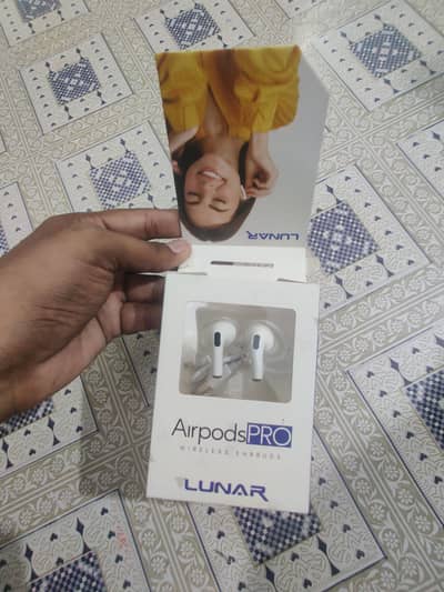 Lunar Airpods Pro Wireless Earbuds - Brand New Box Packed