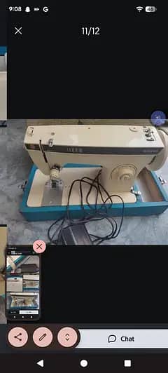 vintage deluxe machine with complete  box in very good condition