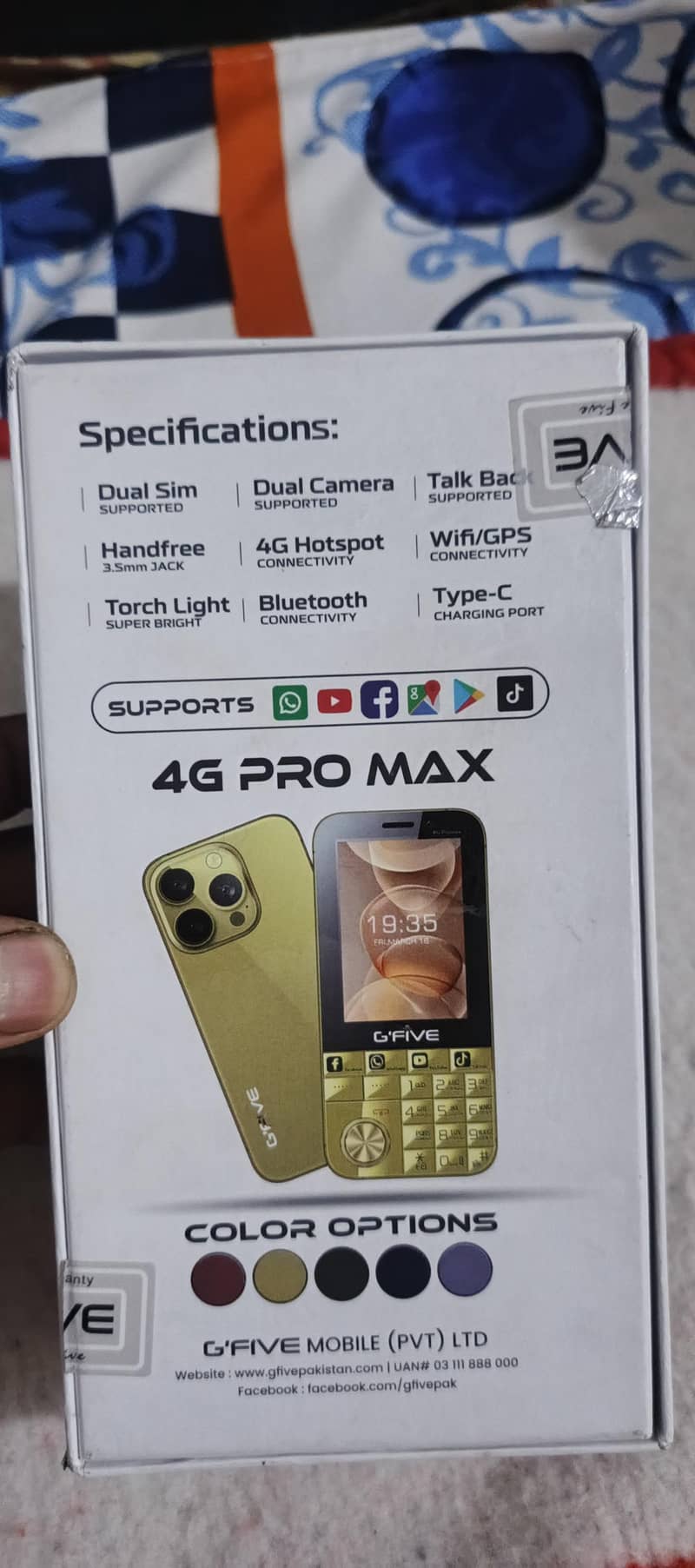G'Five 4g Pro Max 2