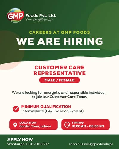 customer care representative