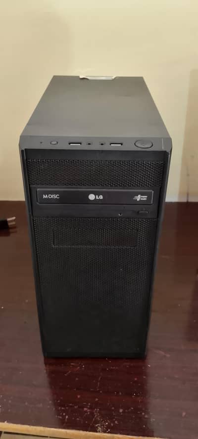 ATX Gaming PC Casing | RGB Front Fan | LG DVD Writer | USB