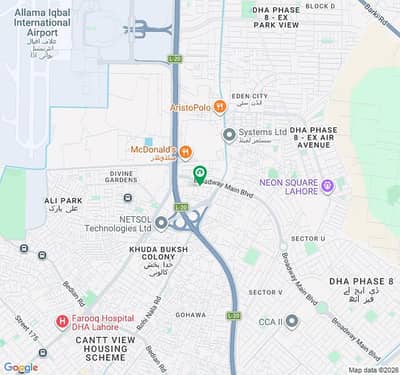 8-MARLA COMMERCIAL PLOT LOCATED IN THE BEST BLOCK OF DHA LAHORE.