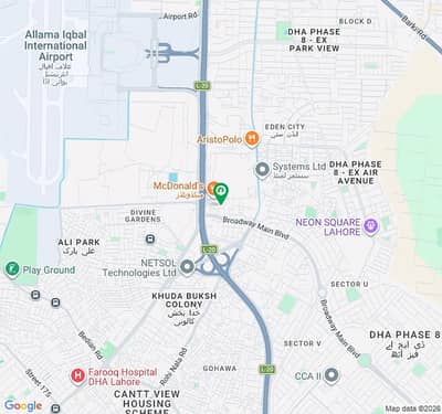 9-MARLA PLOT # A-14 COMMERCIAL PLOT LOCATED IN THE BEST BLOCK OF DHA LAHORE.