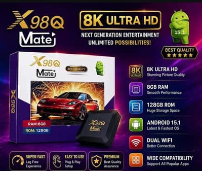 Android Tv box hai 8g 128g
