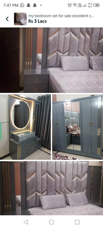 my bedroom set excellent  condition and good looking