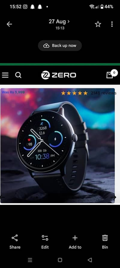 LUNA smart watch