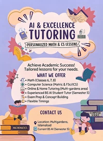 Math and Computer Science tutor available | Python language | C++ ICS