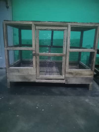 Wooden cage for sale