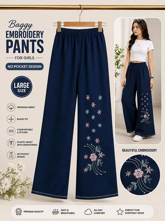 girls beggi pents embroidery pent large size pent demanding pent for girls