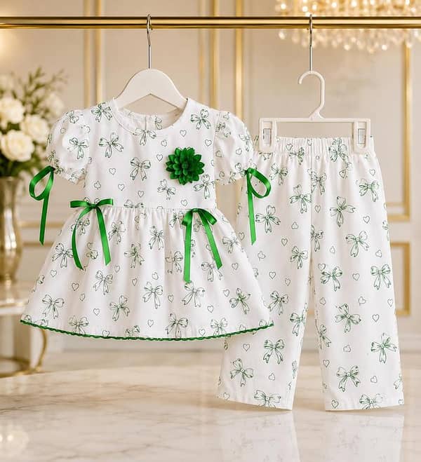 Trending 14 August Independence Day Special Girls Lawn Dress